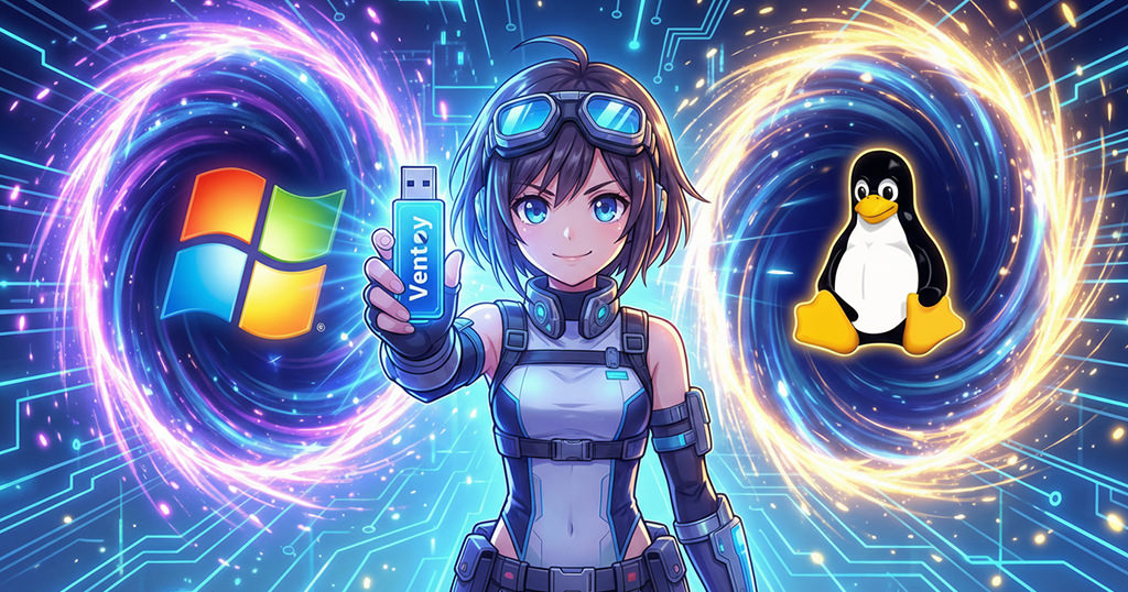 Ventoy 教學:最強多系統開機隨身碟製作,免格式化直接安裝 Windows 11 與 Linux Ventoy 教學:最強多系統開機隨身碟製作,免格式化直接安裝 Windows 11 與 Linux