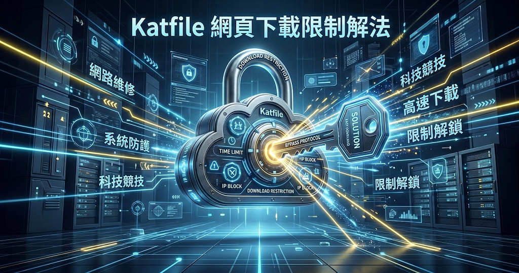 Katfile 下載限制怎麼辦?終身會員權限降級原因剖析與新帳號解鎖教學懶人包 Katfile 下載限制怎麼辦?終身會員權限降級原因剖析與新帳號解鎖教學懶人包