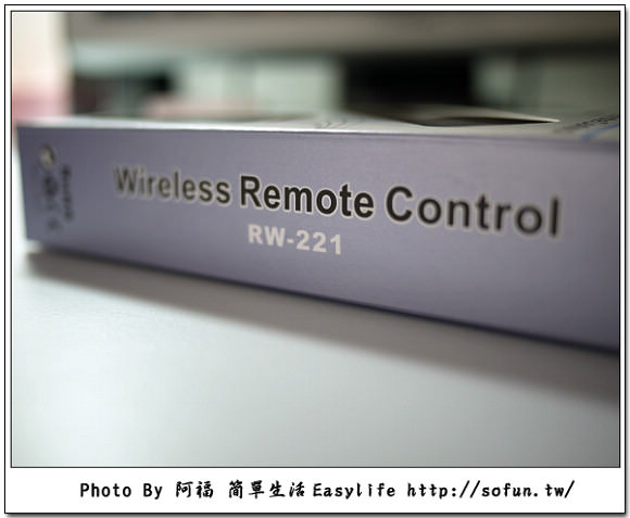 Panasonic GF1 相機無線快門線遙控器 PIXEL RW-221 開箱文