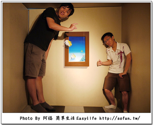 [玩樂] 台北士林科教館 [奇幻。不思議] 日本 3D 幻視藝術畫展