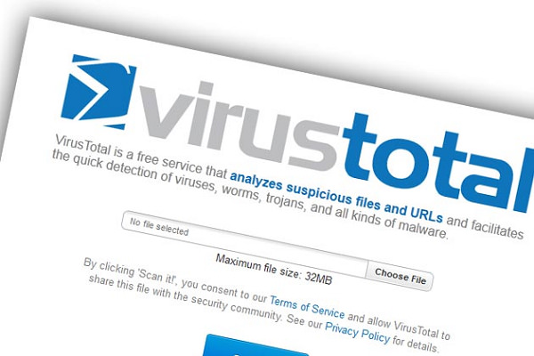 [防護] VirusTotal – 電腦檔案免費線上掃毒服務 (Google牌推薦)