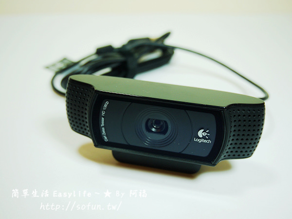 [開箱文] 羅技 C920 HD Pro 網路視訊攝影機@1080P高畫質&自動對焦