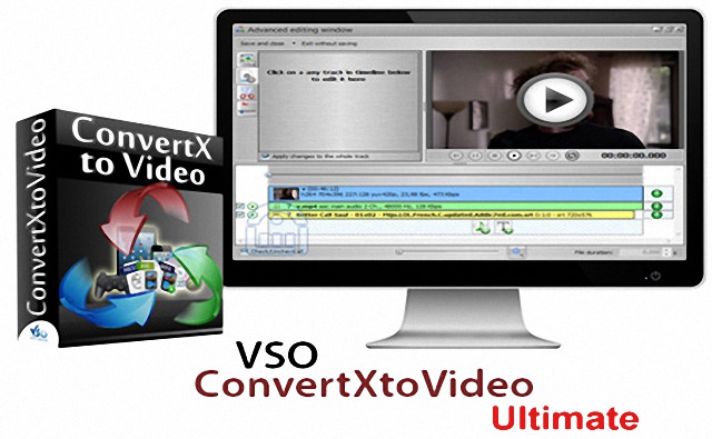 VSO ConvertXtoVideo Ultimate – 支援影片轉檔/字幕/編輯/燒錄光碟多功能軟體
