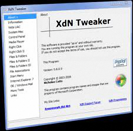 XdN Tweaker – 微軟 Windows 系統調校/優化輔助軟體@免安裝版