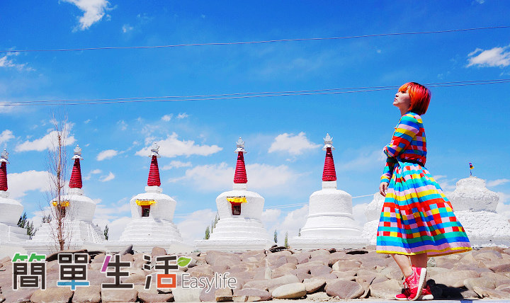 [北北印自助遊記] 列城 Leh 街景隨拍 & 小布達拉宮提克西寺 Thiksey Gompa & 景色很美 Shanti Stupa 香提佛塔