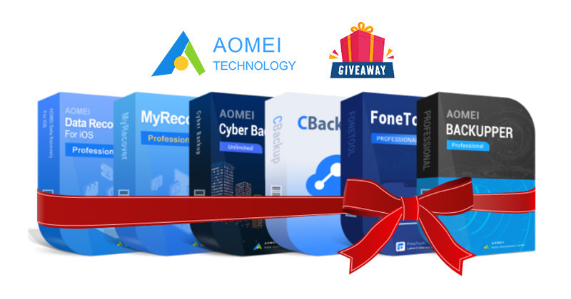 [限時免費] AOMEI Backupper / FoneTool / Cyber Backup 送註冊碼序號免破解@總價超過 $600 美元